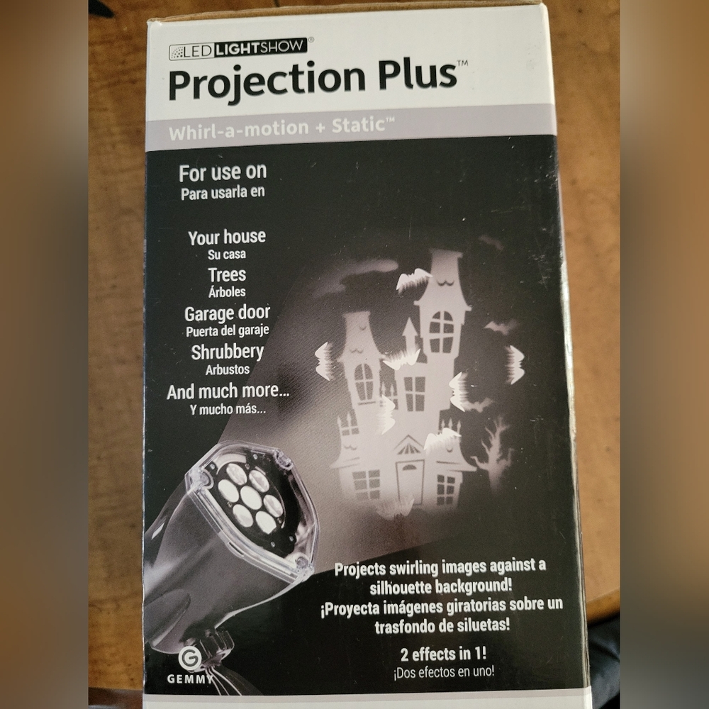 Gemmy Haunted House projector